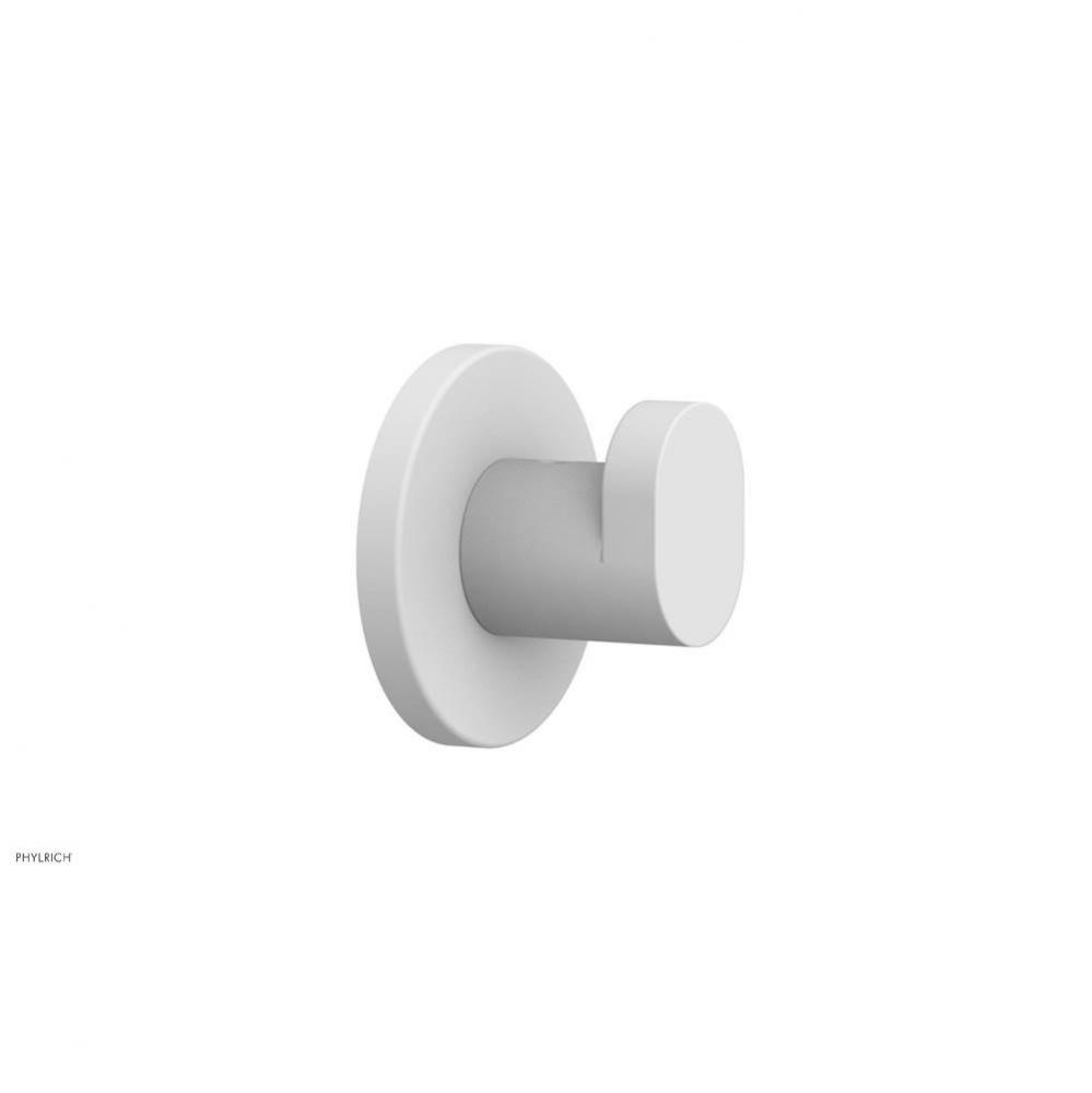 ROND Robe Hook in Satin White