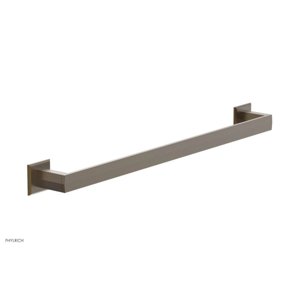 French Brass (Living Finish) Diama 24'' Towel Bar