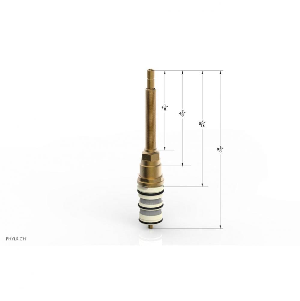 Replacement 3/4'' Thermostatic Valve Cartridge and Stem
