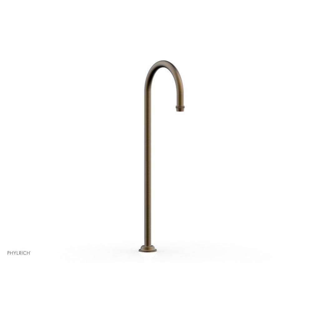 BEADED Floor Mount Spout 207-44