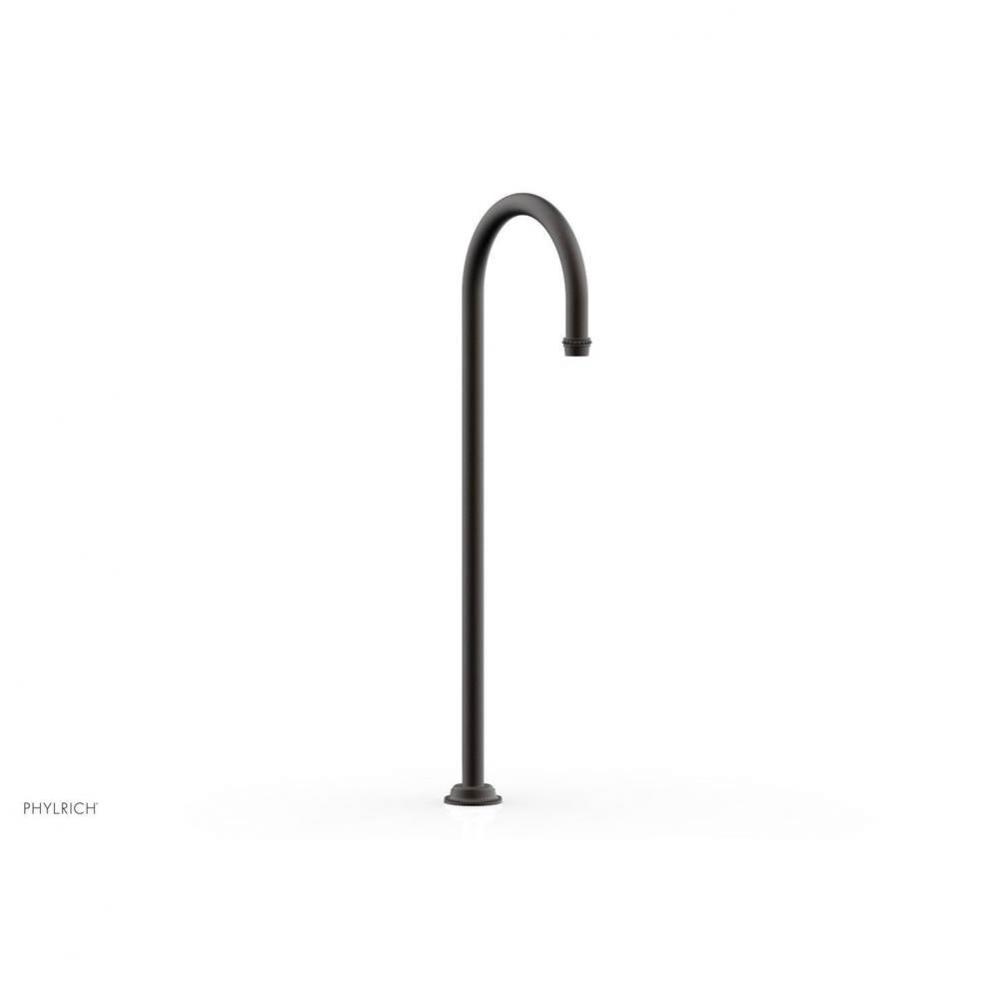 BEADED Floor Mount Spout 207-44