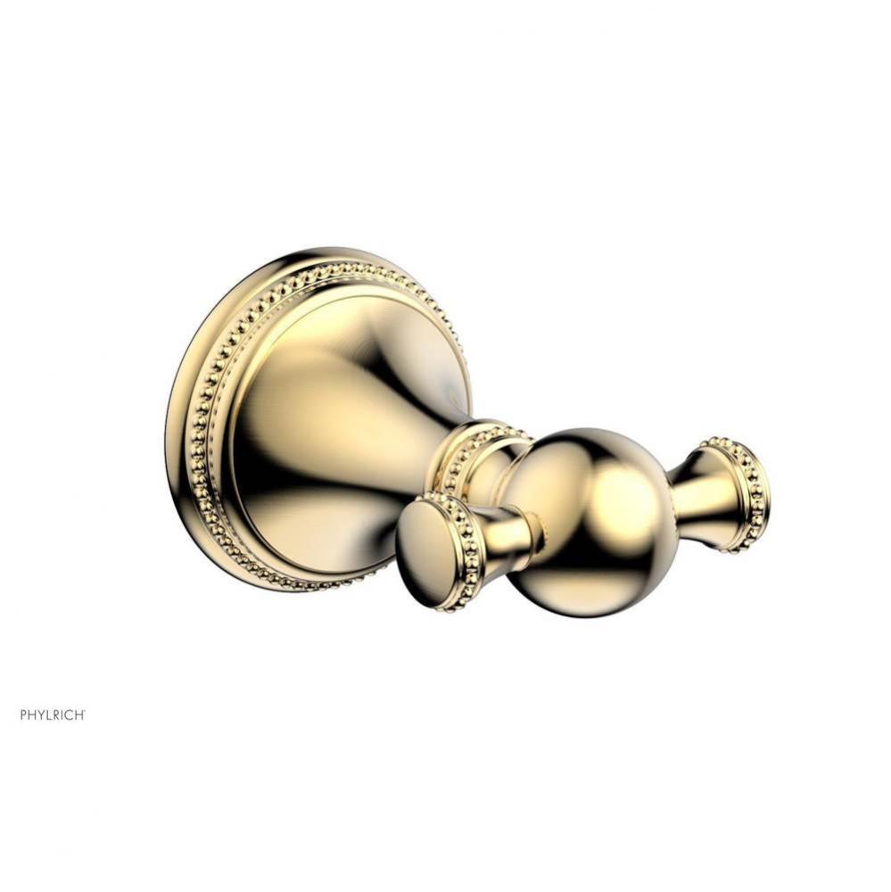 BEADED Double Robe Hook 207-77