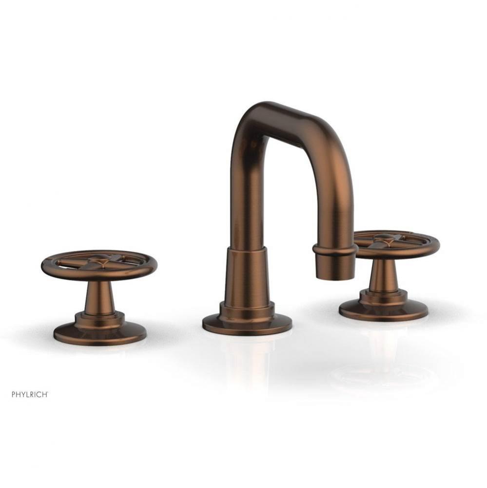 Ws Faucet Works, Low Spt, Cross Handles