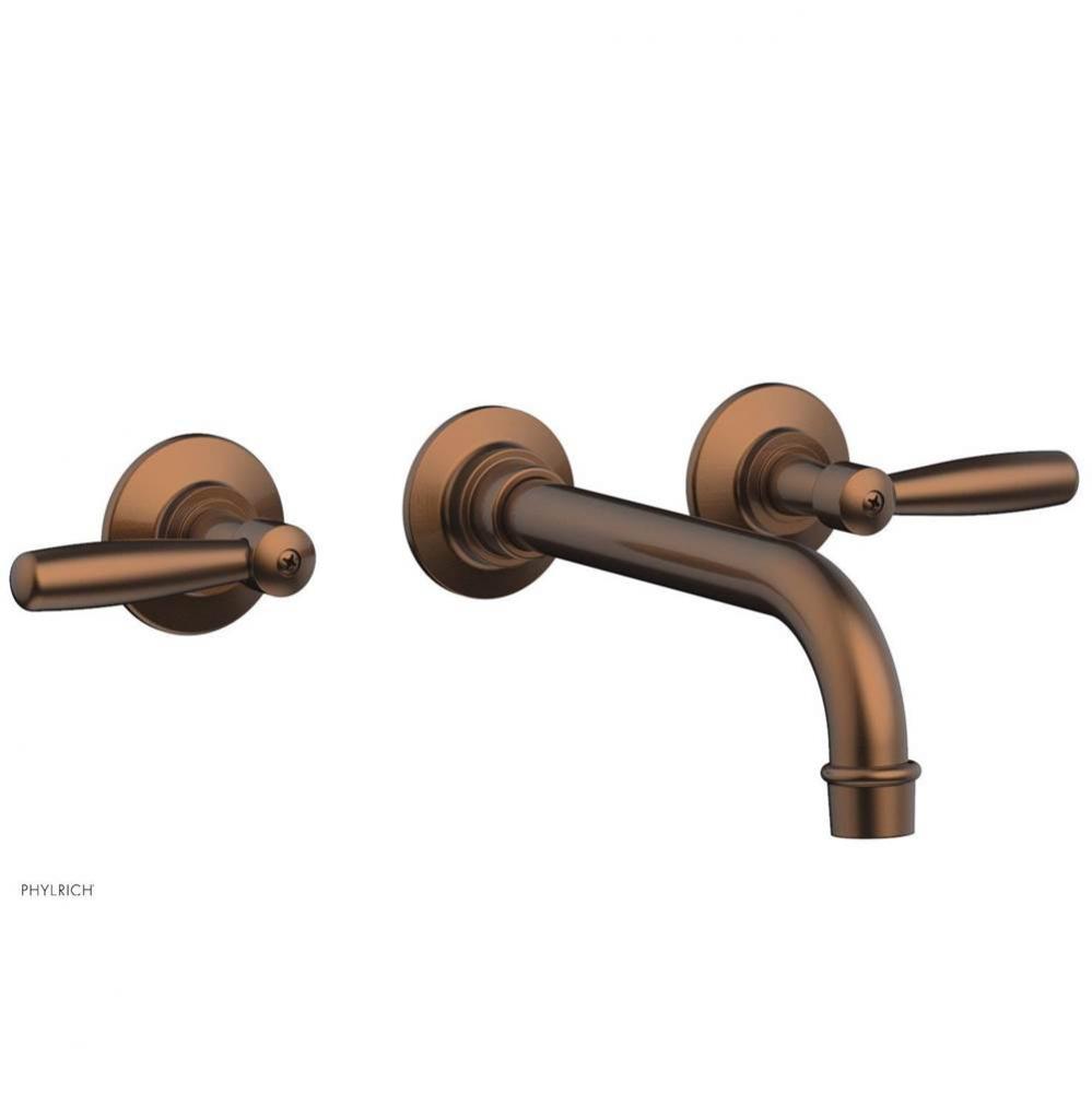 Wall Lav Faucet Works, Lever Handles
