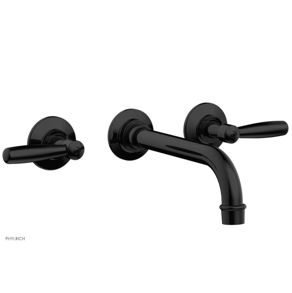 Wall Lav Faucet Works, Lever Handles