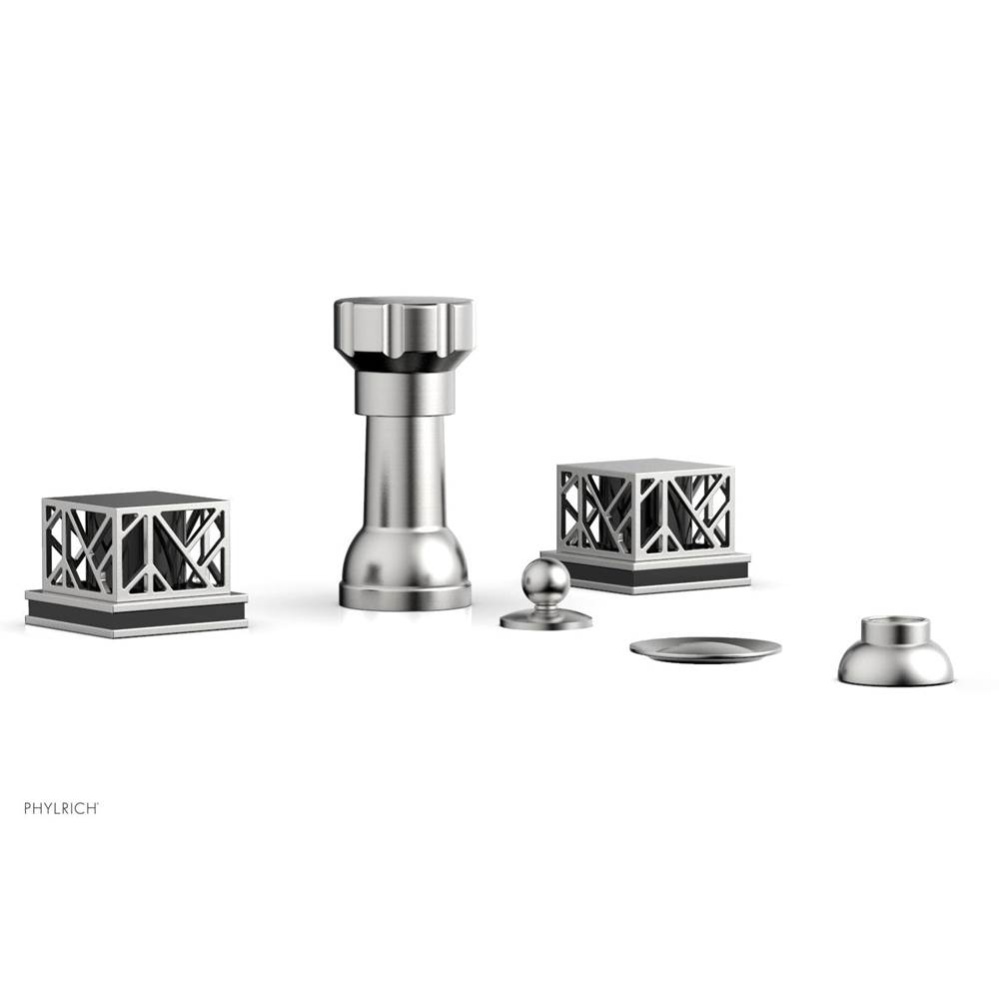 Four Hole Bidet Set, Sqr, Jolie