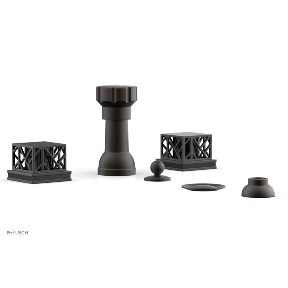 Four Hole Bidet Set, Sqr, Jolie