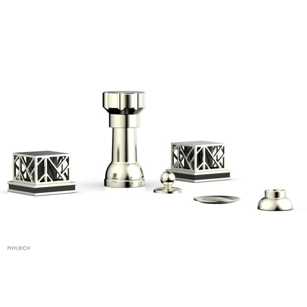 Four Hole Bidet Set, Sqr, Jolie