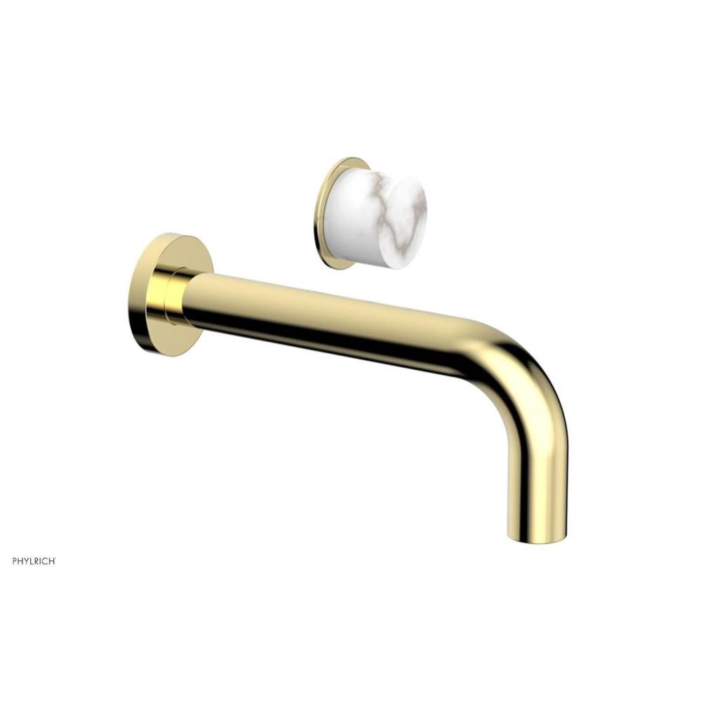 10 1/2'' Single Handle Lav Set Marble Handle