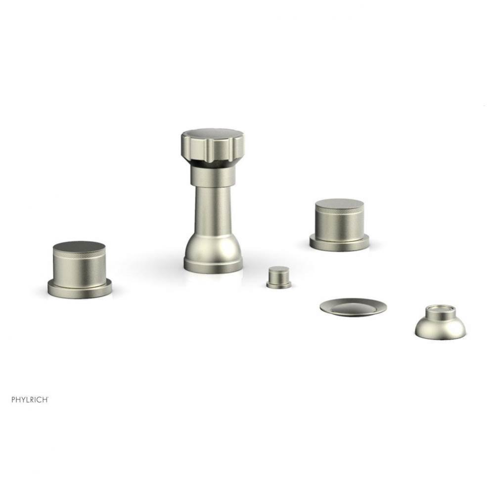 4 Hole Bidet Knurl Hdl