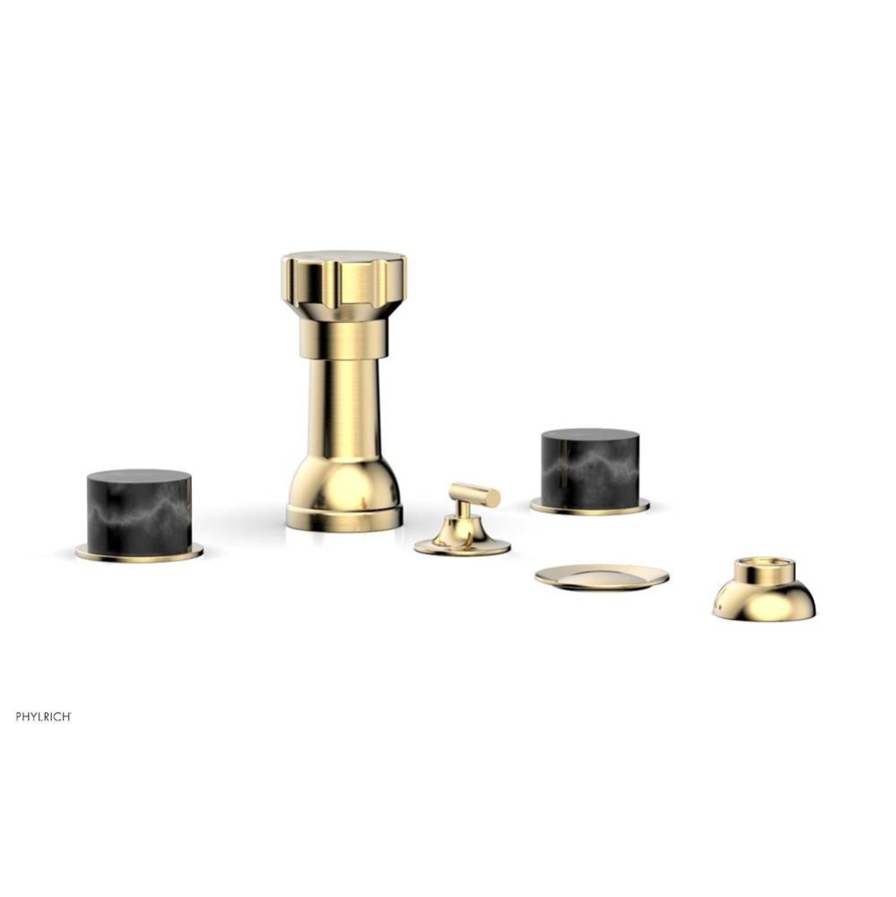 4 Hole Bidet Mrbl Hdl