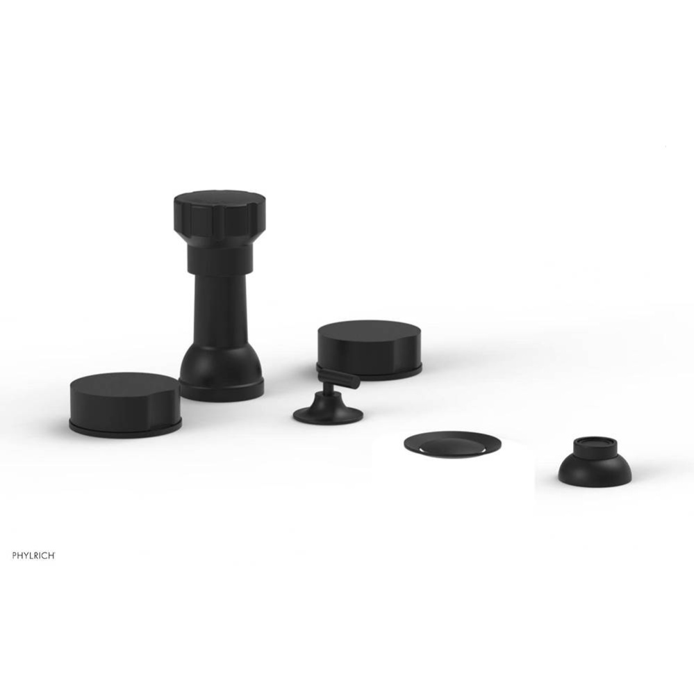 Four Hole Bidet Set Brass Handles