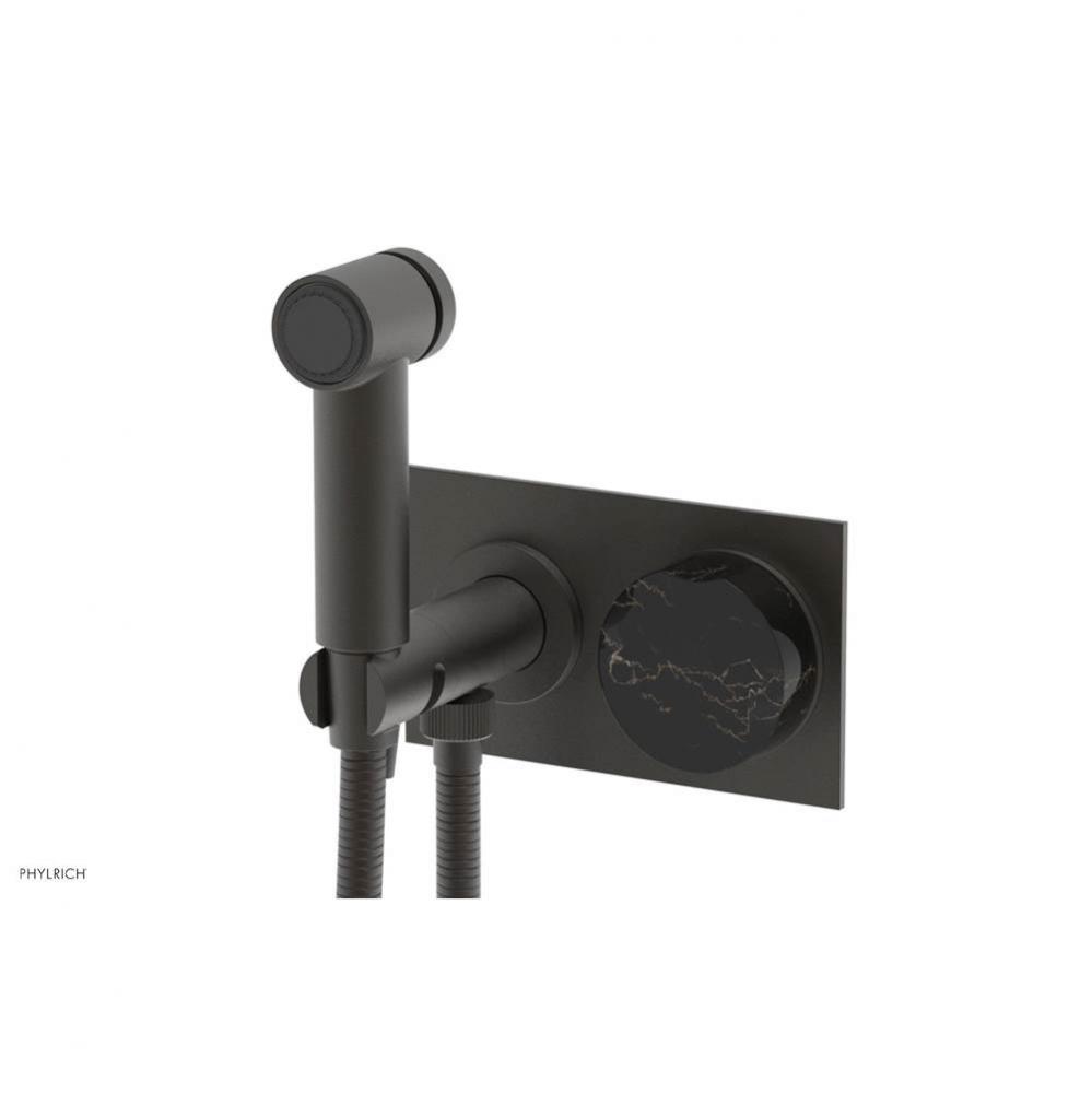 Wall Monted Bidet, Black Marble Handle