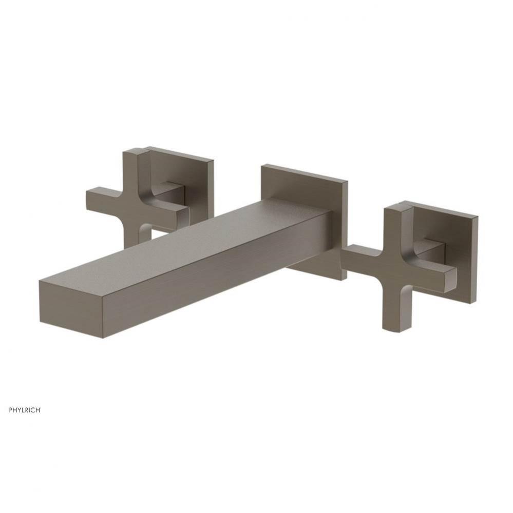 CROI - Wall Lavatory Set - Cross Handle