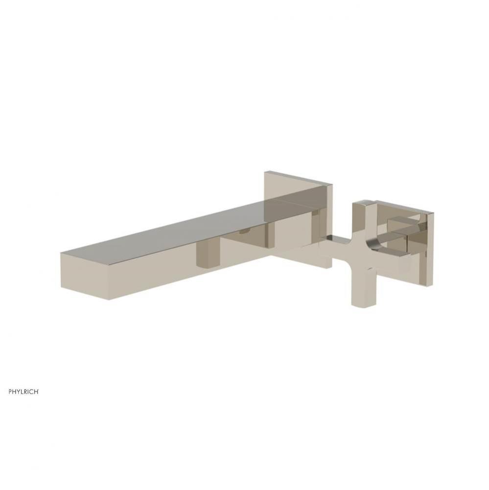 CROI - Single Cross Handle Wall Lavatory Set