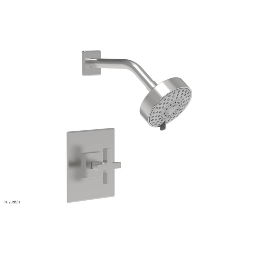 CROI - Pressure Balance Shower Set - Cross Handle