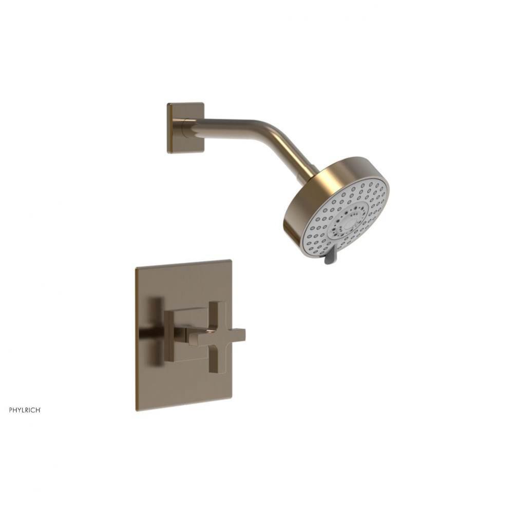 CROI - Pressure Balance Shower Set - Cross Handle