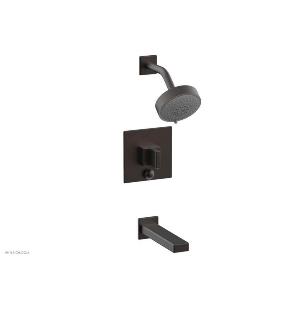 MIX Pressure Balance Tub and Shower Set - Blade Handle 290-26