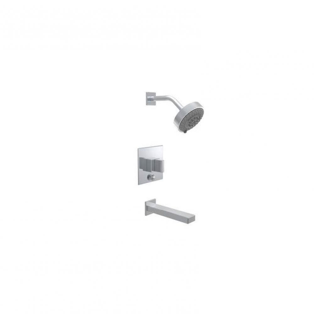 MIX Pressure Balance Tub and Shower Set - Blade Handle 290-26