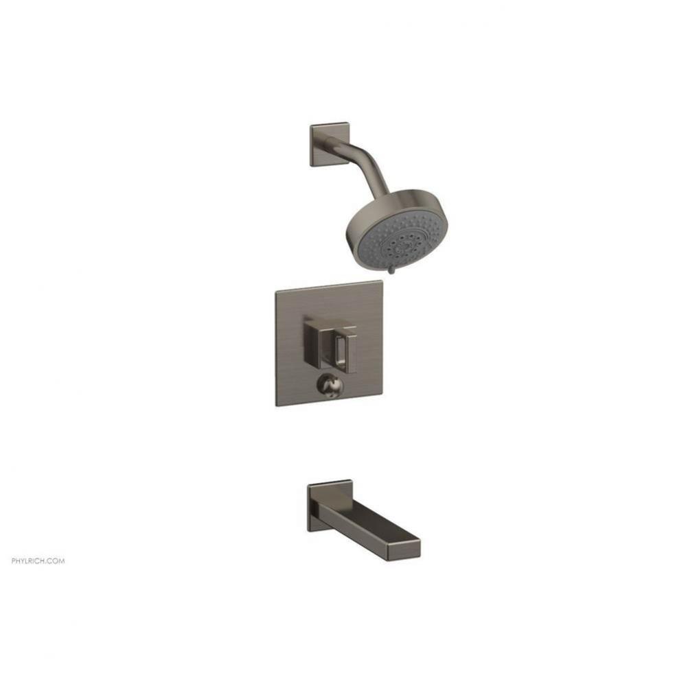 MIX Pressure Balance Tub and Shower Set - Ring Handle 290-28