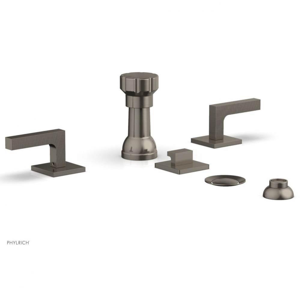 4 Hole Bidet Set, Lever