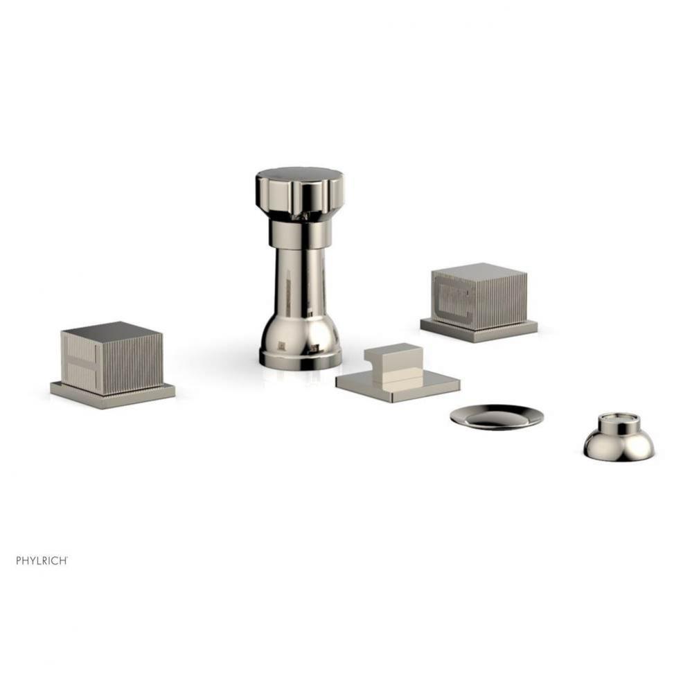 4 Hole Bidet Set, Cube