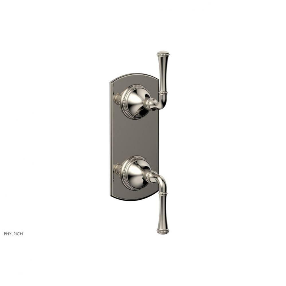 BEADED 1/2'' Mini Thermostatic Valve with Volume Control or Diverter 4-131