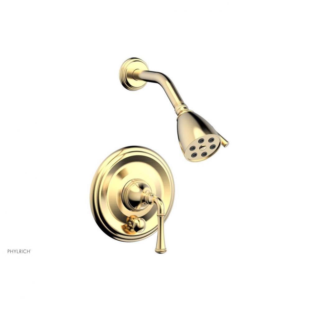 COINED Pressure Balance Shower and Diverter Set (Less Spout), Lever Handle 4-150