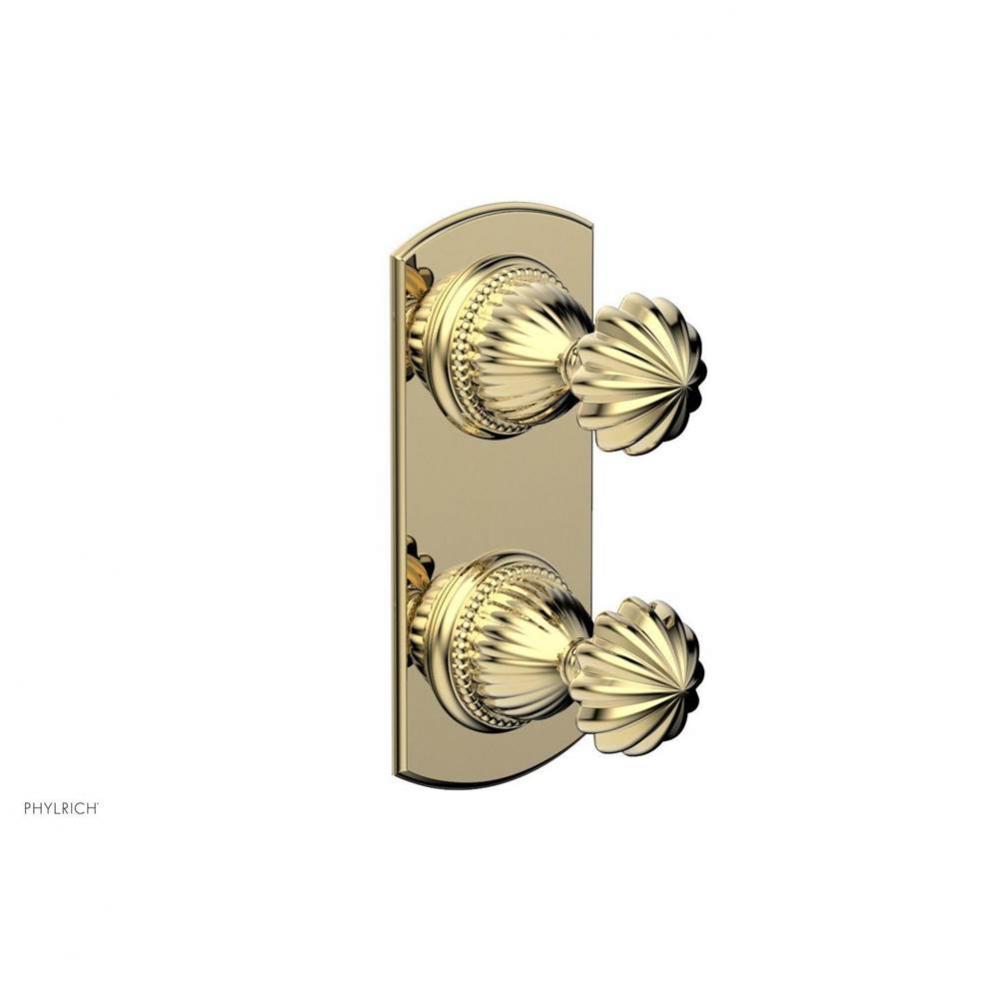 Georgian & Barcelona Volume Control/Diverter Trim - Round Handle 4-382