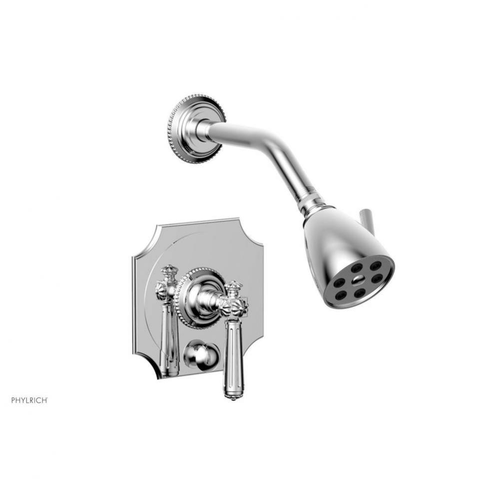 MARVELLE Pressure Balance Shower and Diverter Set (Less Spout), Lever Handle 4-478