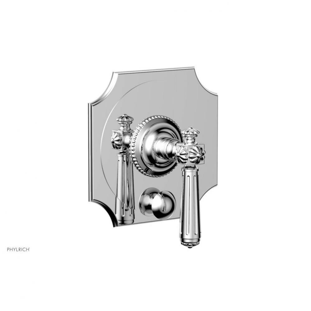 MARVELLE Pressure Balance Shower Plate with Diverter and Handle Trim Set 4-480