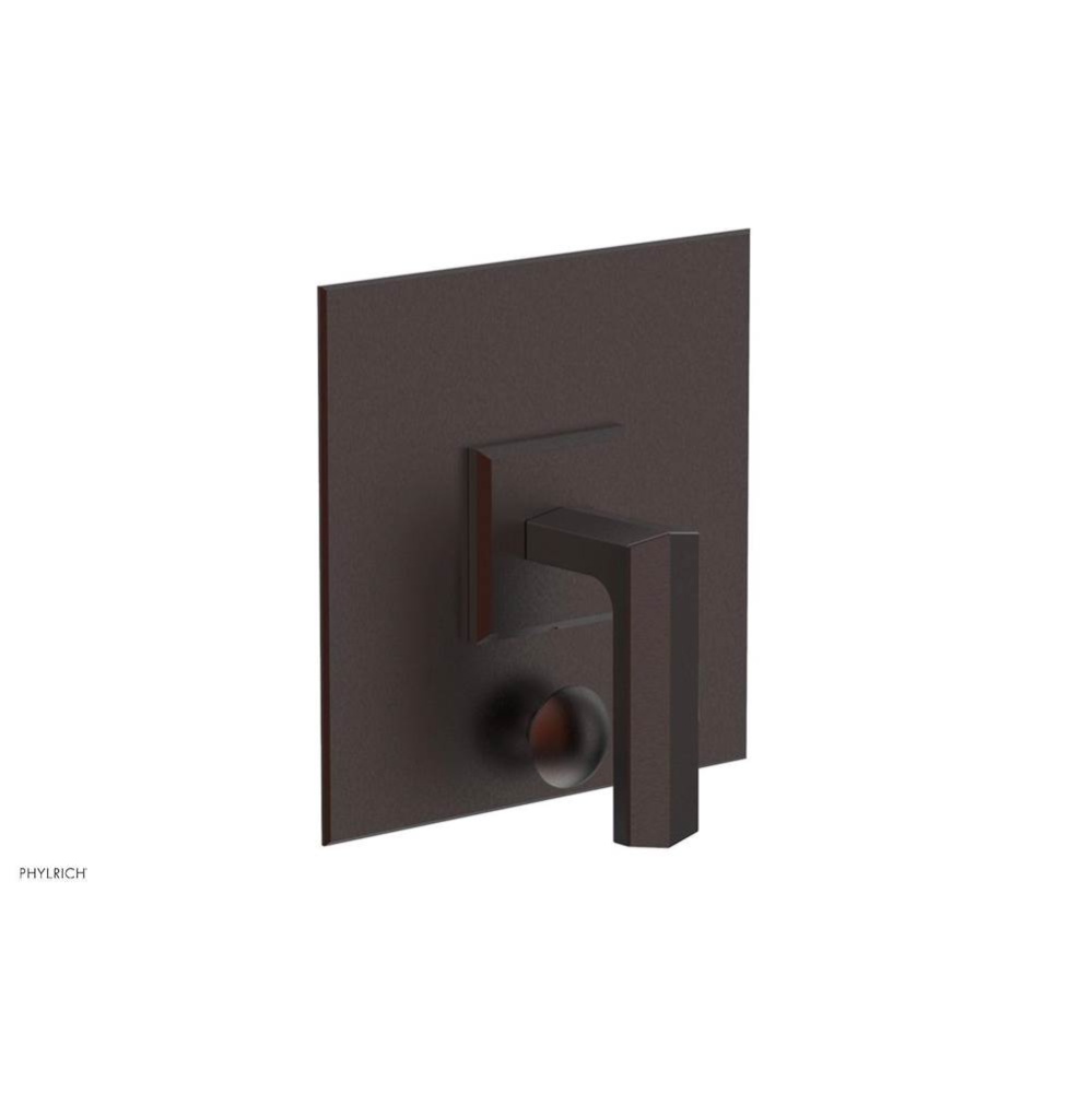 Pb Diama Shwr Plate W/Div, Lever Handle