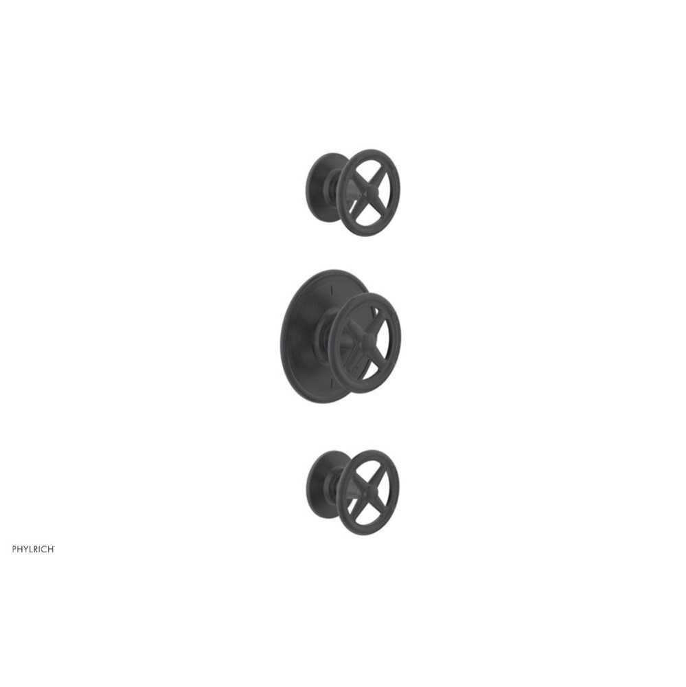 1/2'' And 3/4'' Works Therm Shwr To, Cross Handle