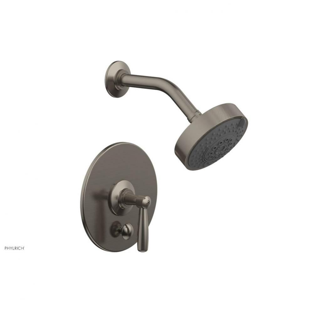 Pb  Works  Shwr And Div Set, Lever Handle