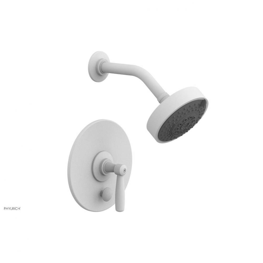 Pb  Works  Shwr And Div Set, Lever Handle