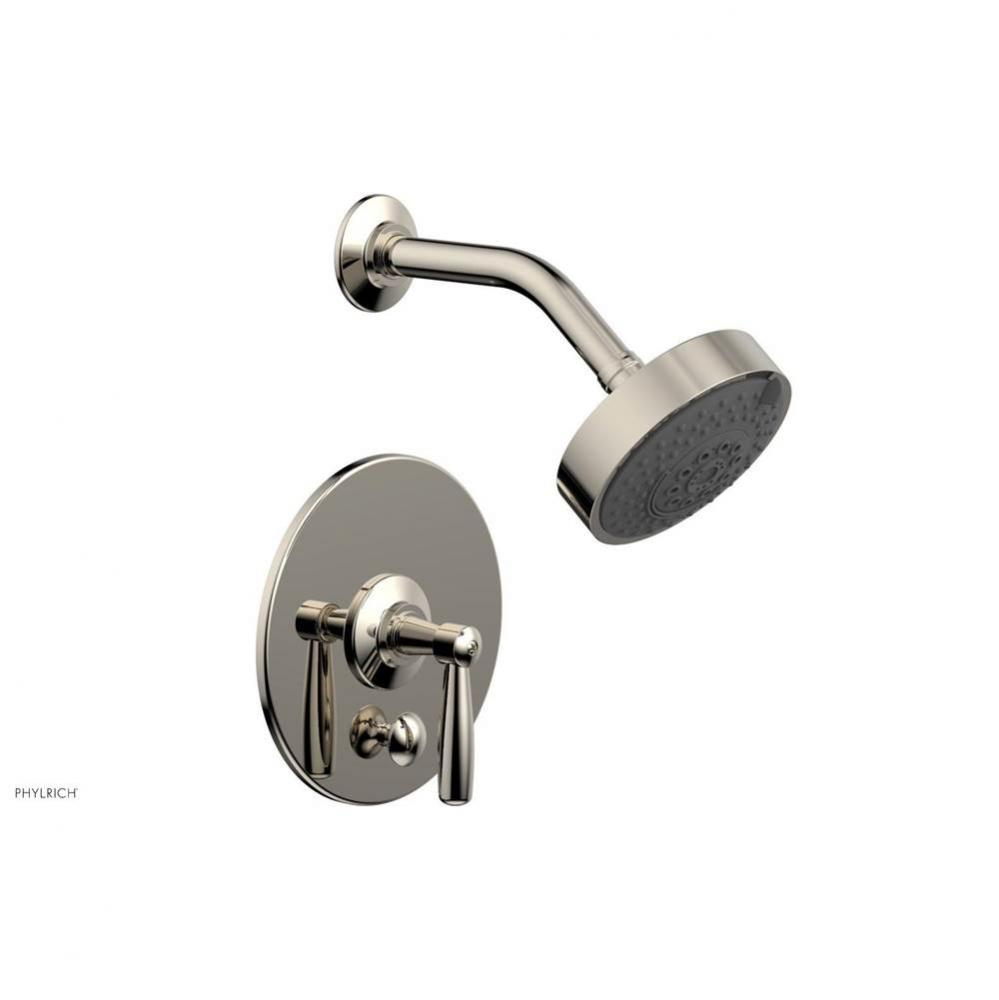 Pb  Works  Shwr And Div Set, Lever Handle