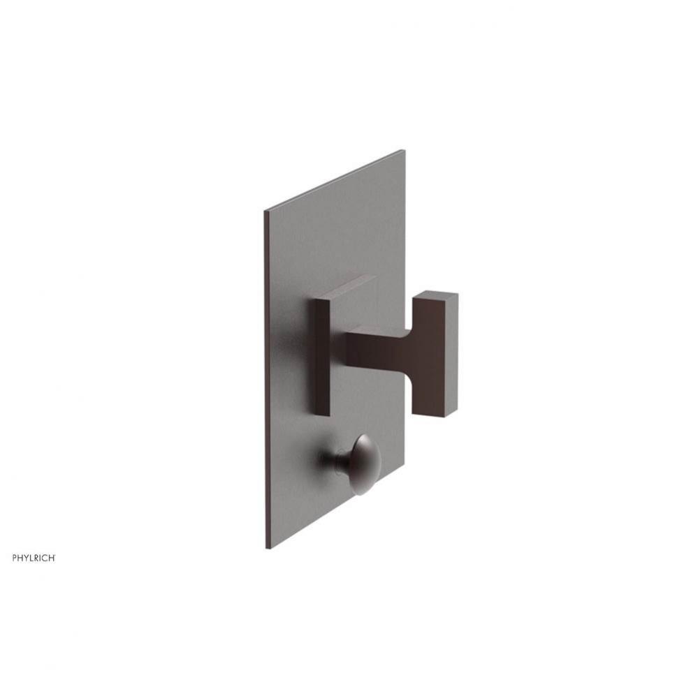CROI - Pressure Balance Shower Plate with Diverter and Lever Handle Trim Set