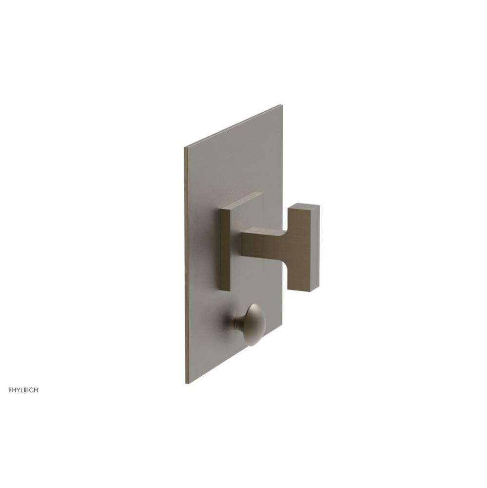 CROI - Pressure Balance Shower Plate with Diverter and Lever Handle Trim Set