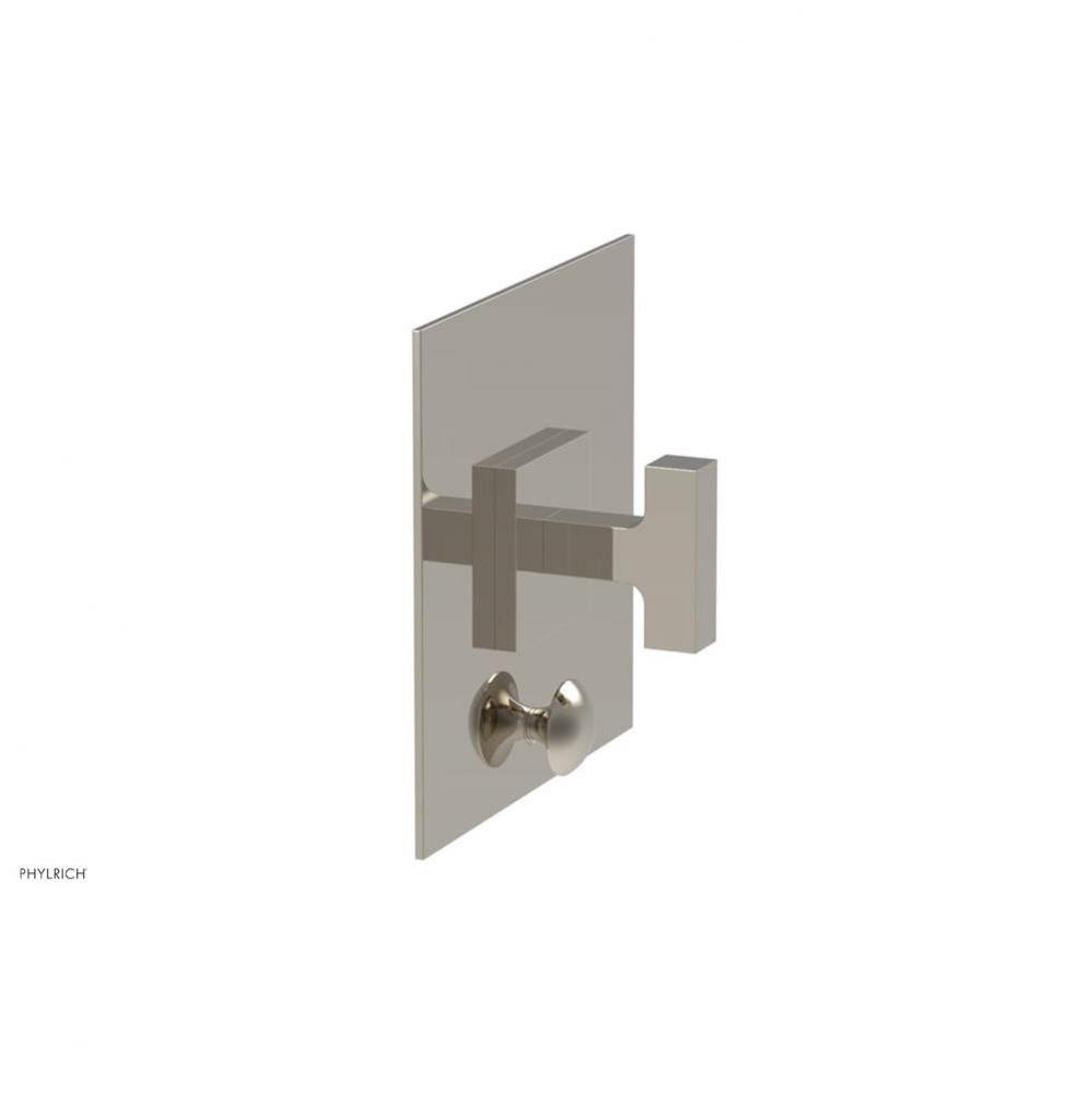 CROI - Pressure Balance Shower Plate with Diverter and Lever Handle Trim Set