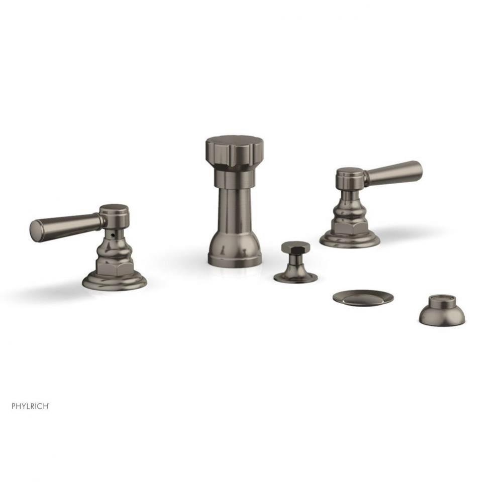 4 Hole Bidet, Cross Hdl