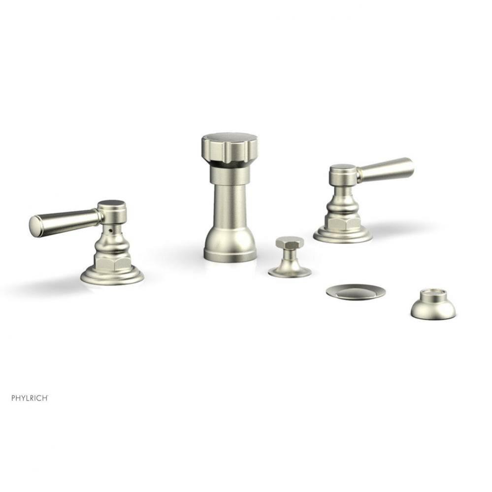 4 Hole Bidet, Cross Hdl