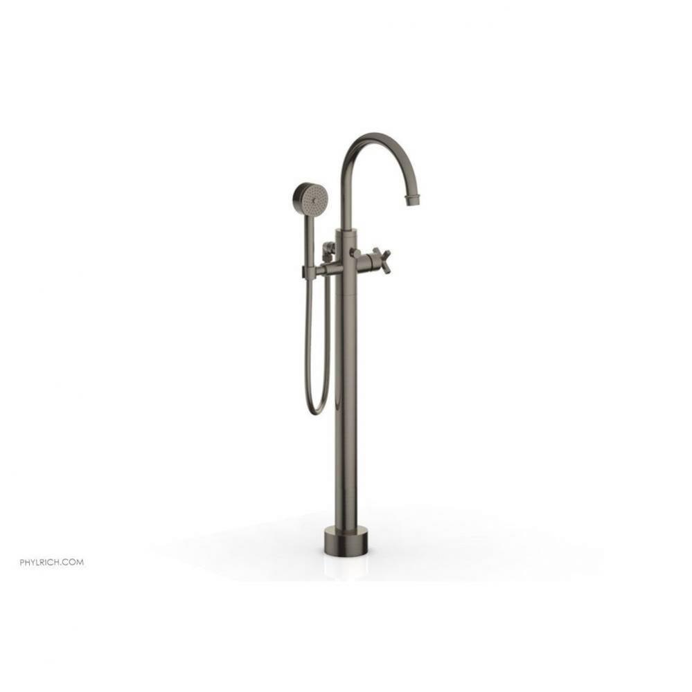 Floor Mount Tub Filler Cross Hdl