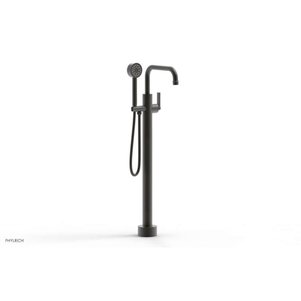 Floor Mounted Tub Filler Lever Hdl W/Handshwr-Tall