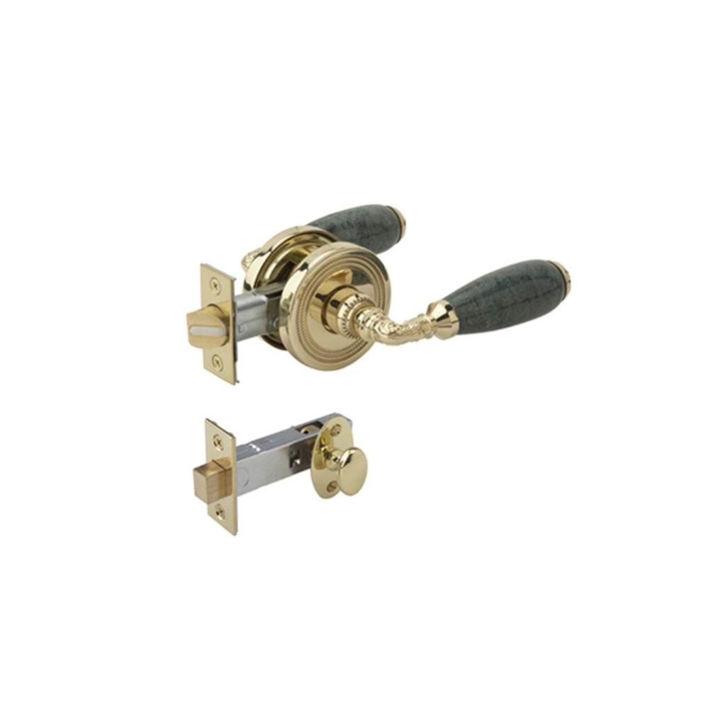 Grn Mrbl Door Lev W Priv Bolt