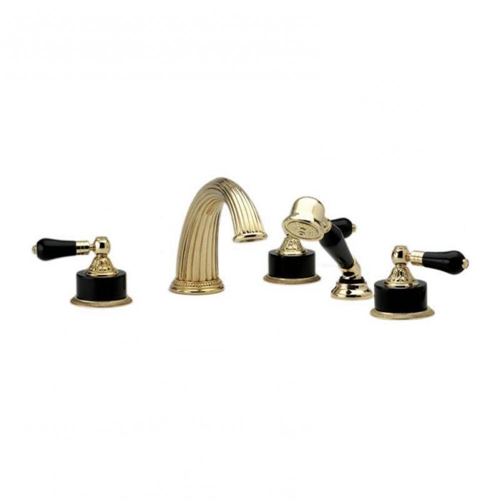 VERSAILLES Deck Tub Set with Hand Shower K2244P1