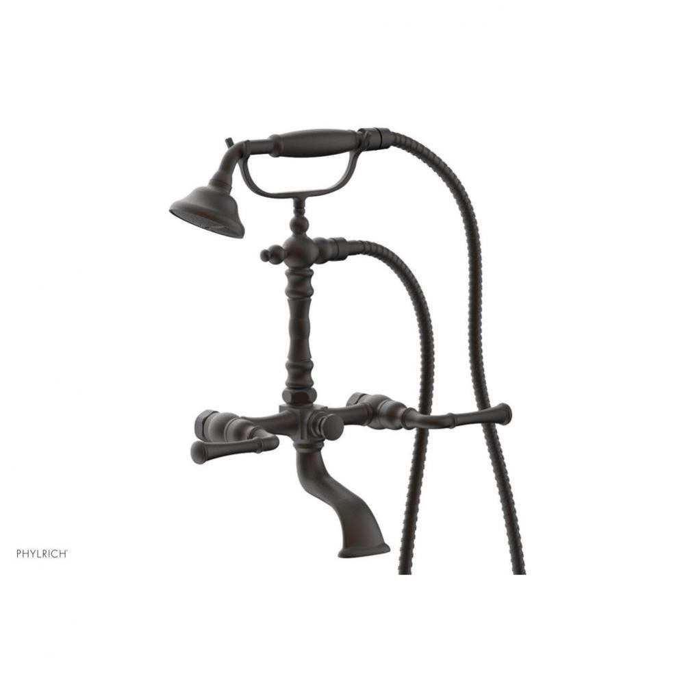 3 Ring Straight Handle On Exposed Tub &   Shower Set.