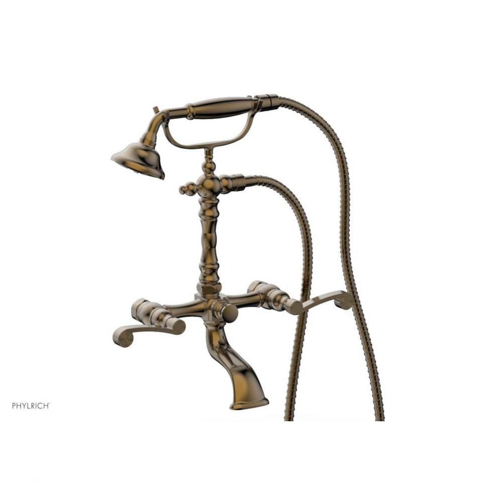 3 Ring Curved Handle   On Exposed Tub And   Shower Set