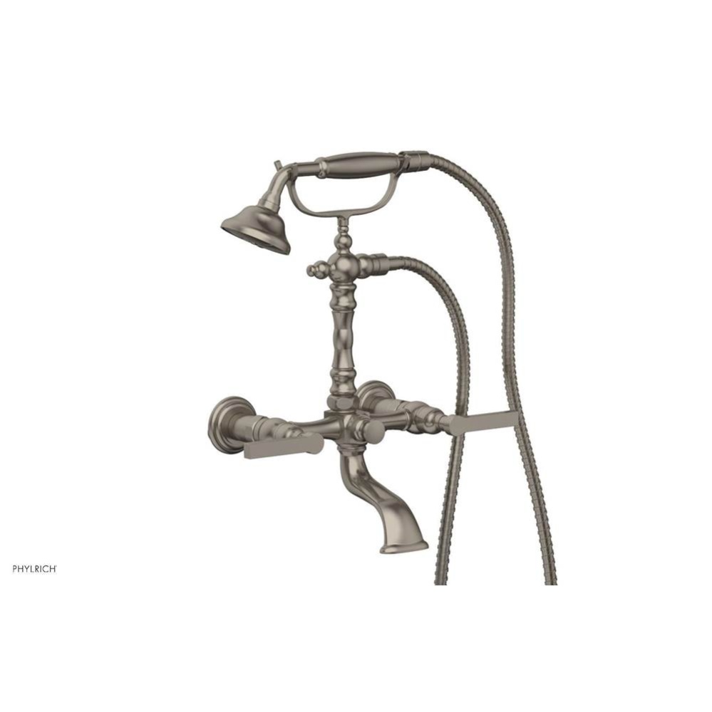 Hex Modern Lvr Hdl On  Exposed Tub & Hs