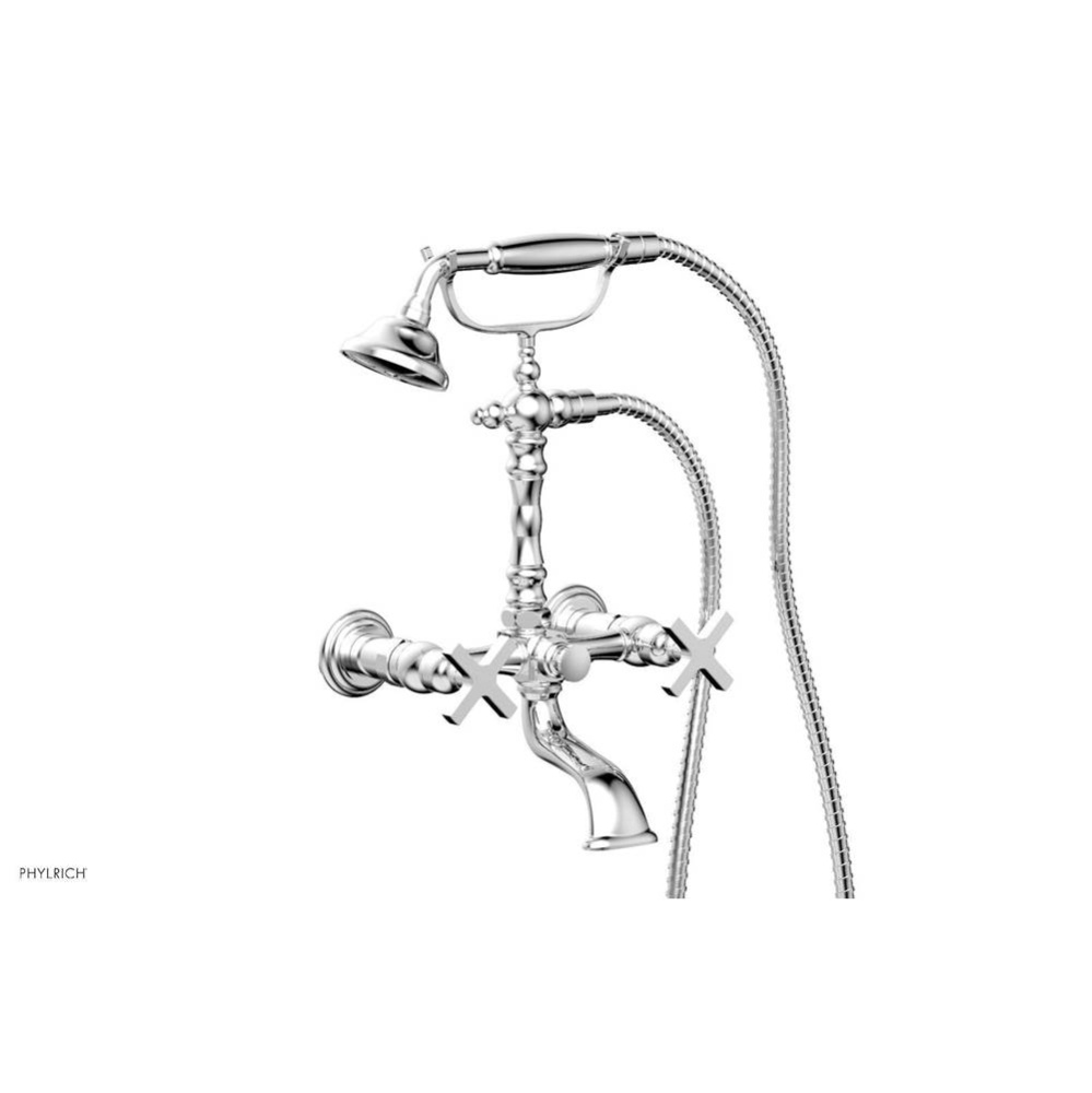 Hex Modern Handle On   Exposed Tub & Hs Set