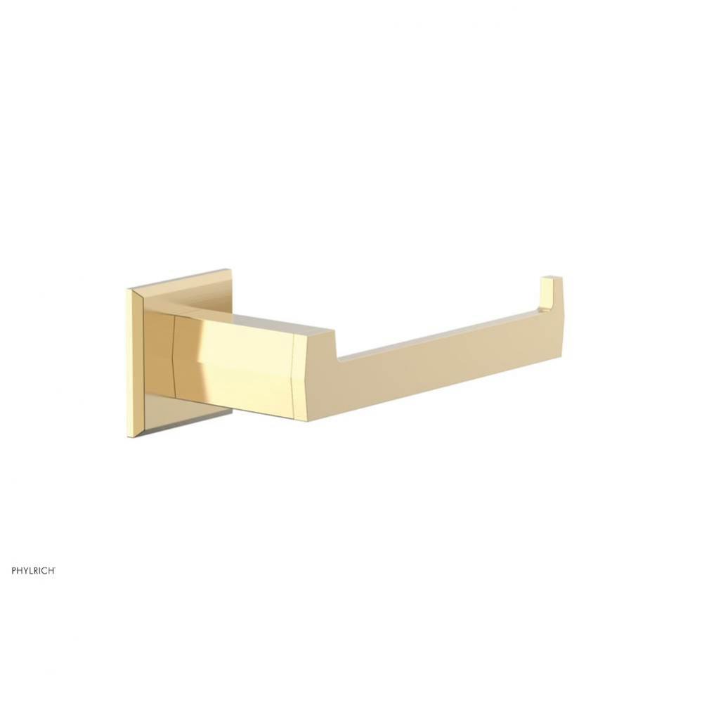 Satin Brass Diama Single-Post T/P Holder